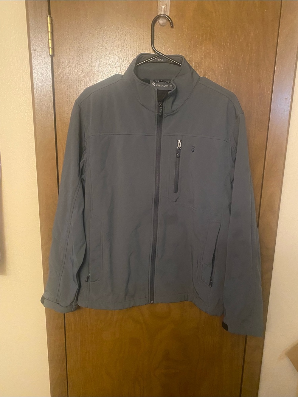 Free Country Men's Lightweight Jacket in Gray